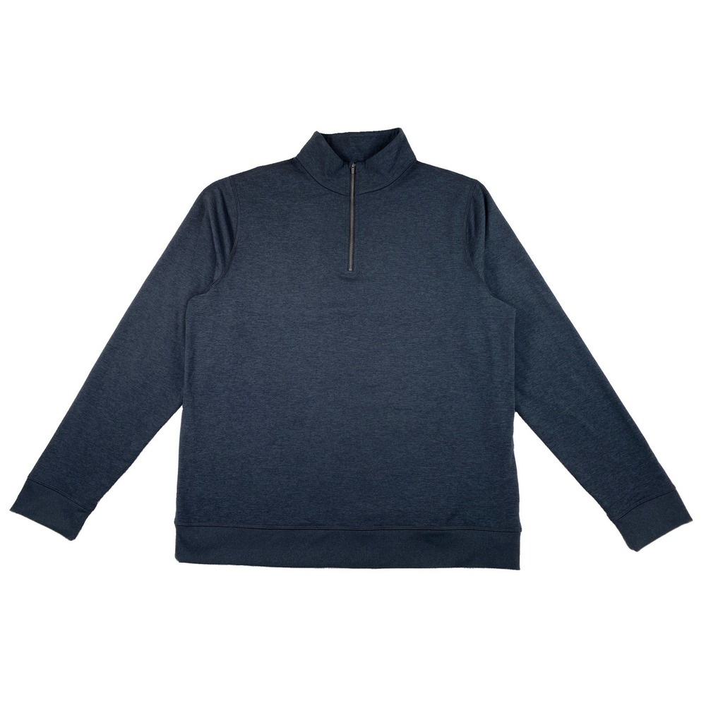 Vuori Coronado Half Zip Pullover Sweatshirt Men's XL Navy Blue